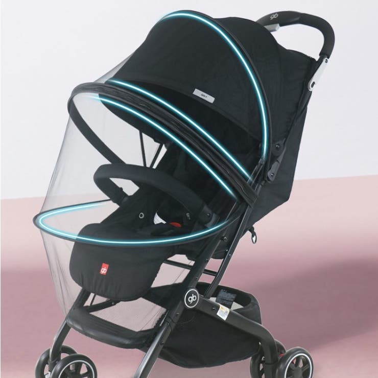 ベビーカー用虫よけネット ベビーカー用蚊帳 折りたたみ式 | PlusNao | 詳細画像2 