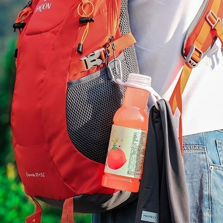 ペットボトルホルダー カラビナ タオル | PlusNao | 詳細画像2 