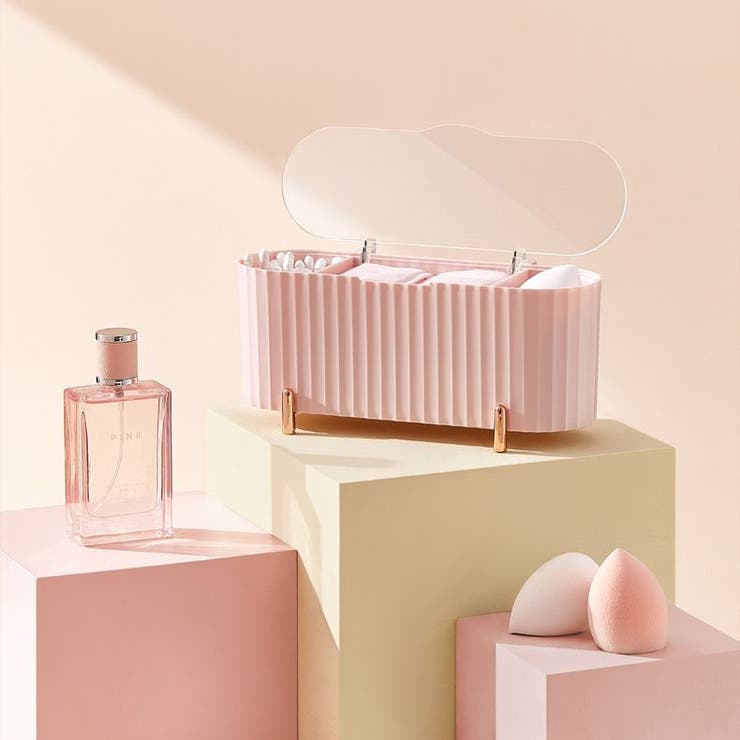 コットンケース 綿棒ケース メイクスポンジケース | PlusNao | 詳細画像2 