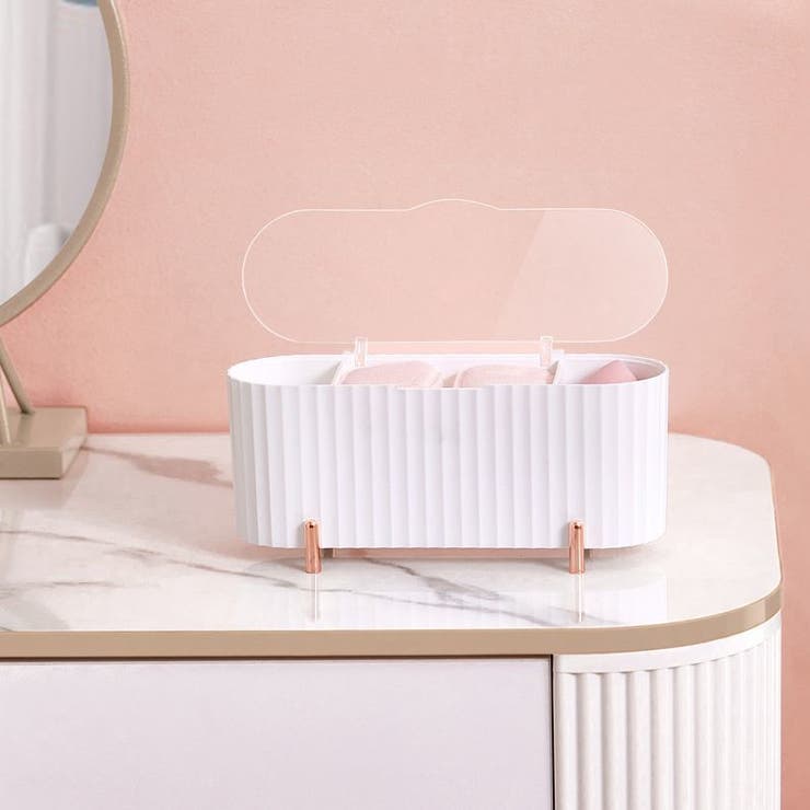 コットンケース 綿棒ケース メイクスポンジケース | PlusNao | 詳細画像4 