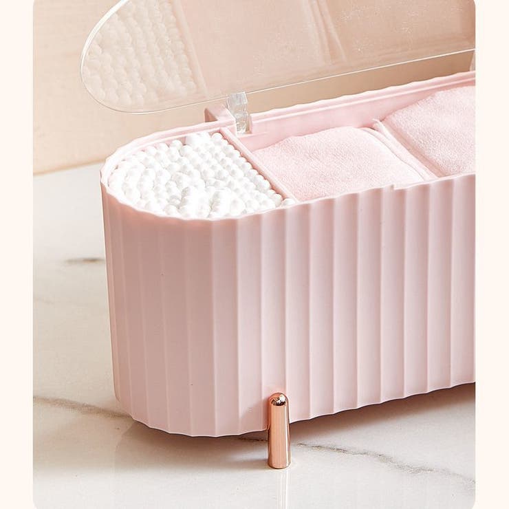 コットンケース 綿棒ケース メイクスポンジケース | PlusNao | 詳細画像5 