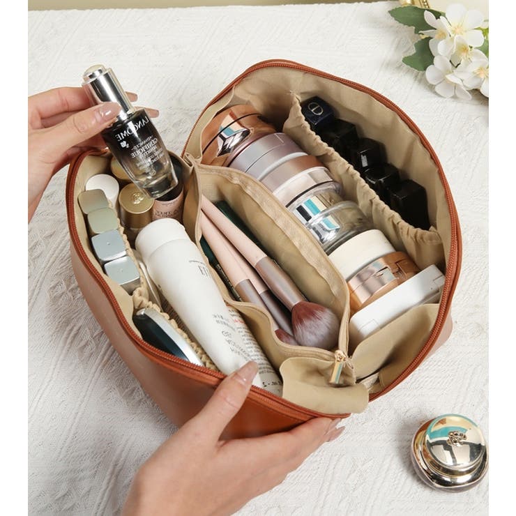 化粧ポーチ コスメバッグ メイクポーチ | PlusNao | 詳細画像5 