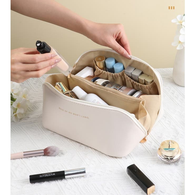 化粧ポーチ コスメバッグ メイクポーチ | PlusNao | 詳細画像7 