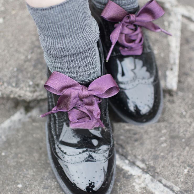 シューレース りぼん靴紐 靴ひも | PlusNao | 詳細画像14 