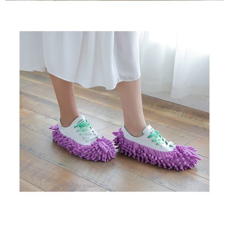 モップスリッパ シューズ型 掃除用具 | PlusNao | 詳細画像4 
