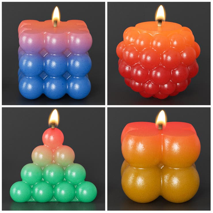 キャンドルモールド シリコンモールド 単品 | PlusNao | 詳細画像5 