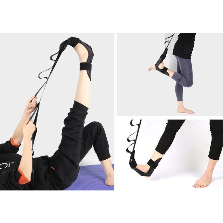 ストレッチストラップ トレーニングチューブ ヨガストレッチベルト | PlusNao | 詳細画像5 