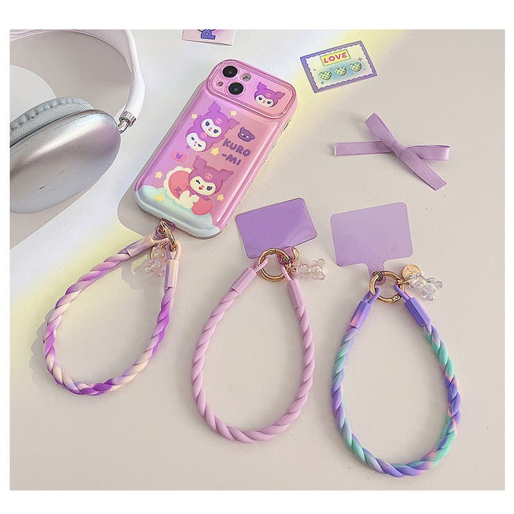 スマホストラップ ハンドストラップ リストストラップ | PlusNao | 詳細画像6 