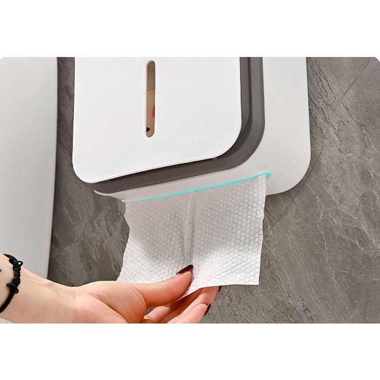 トイレットペーパーホルダー ペーパータオルホルダー ティッシュケース | PlusNao | 詳細画像5 
