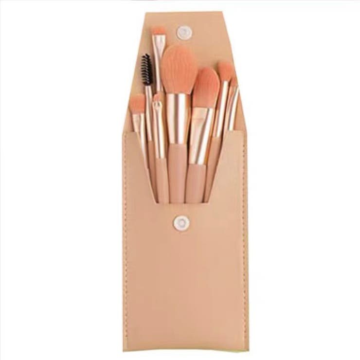 メイクブラシセット 8本セット ポーチ付き | PlusNao | 詳細画像3 
