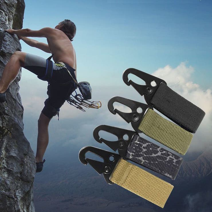 キーホルダー カラナビ付き アウトドア | PlusNao | 詳細画像2 