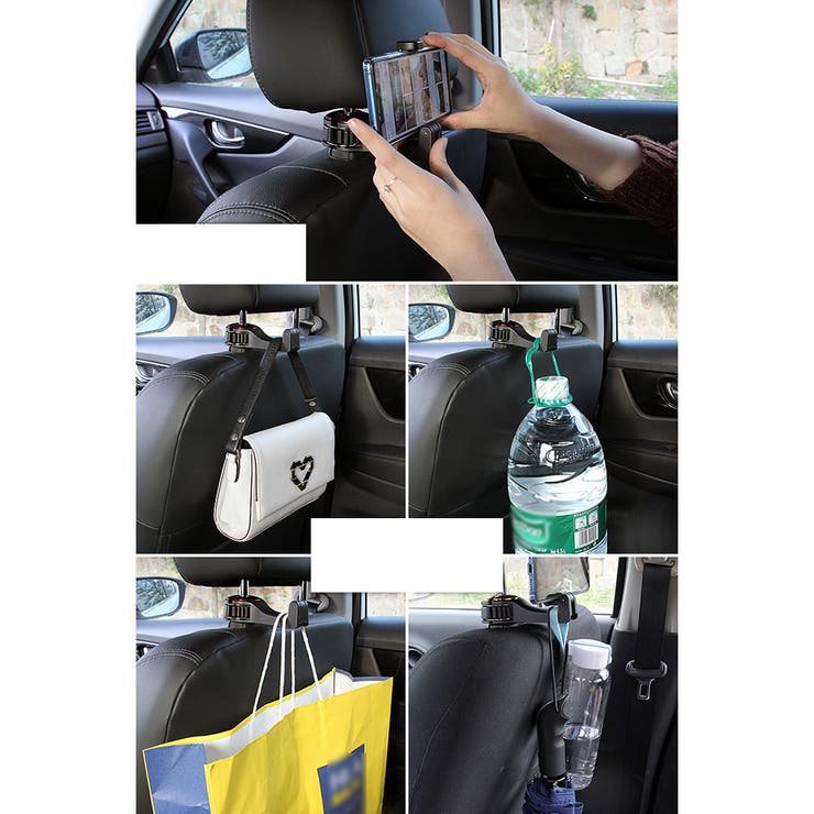 スマホホルダー シートフック カーフック | PlusNao | 詳細画像3 