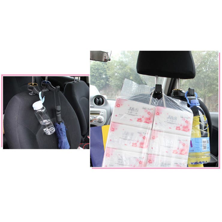 スマホホルダー シートフック カーフック | PlusNao | 詳細画像5 