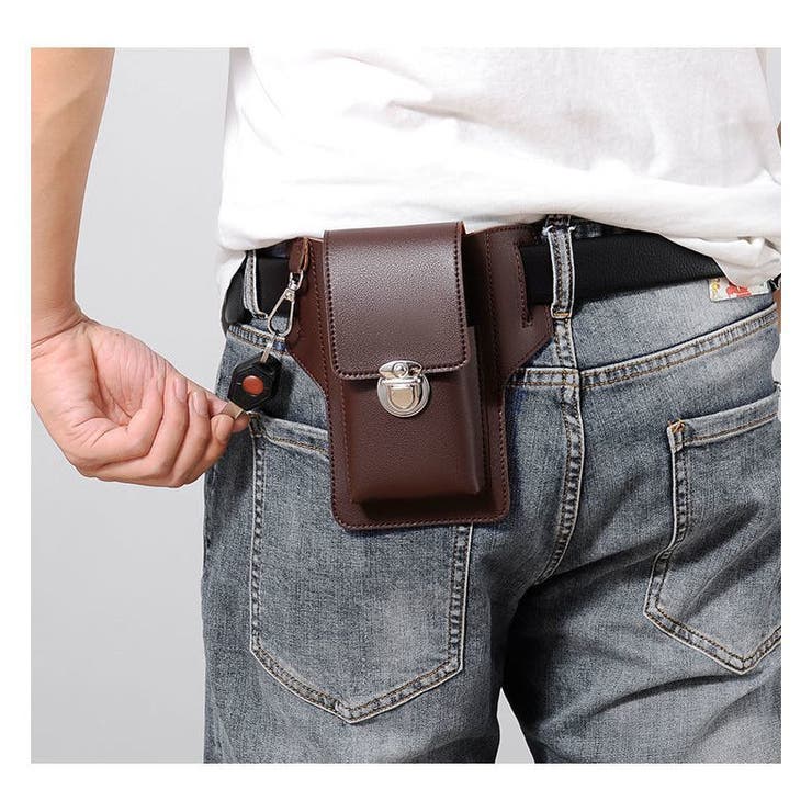 ベルトポーチ スマホポーチ メンズ | PlusNao | 詳細画像2 