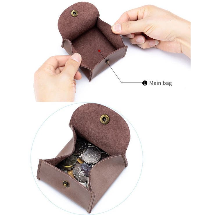 コインケース 小銭入れ ボックス型 | PlusNao | 詳細画像6 