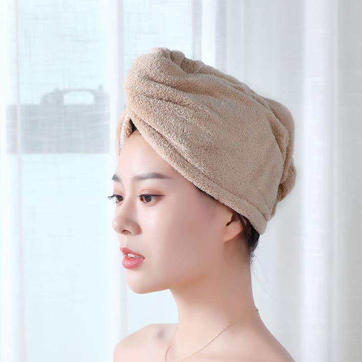 タオルキャップ ヘアキャップ ヘアドライタオル | PlusNao | 詳細画像4 