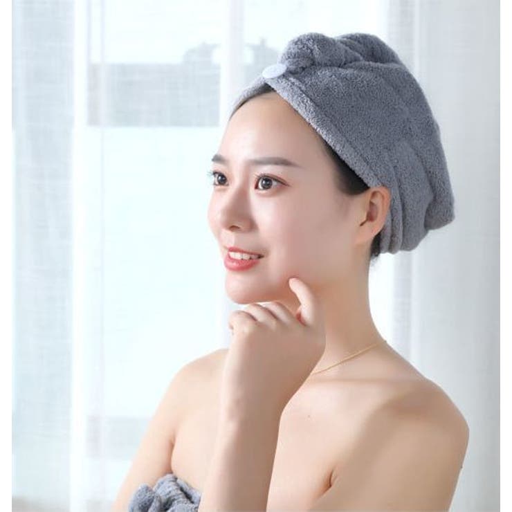 タオルキャップ ヘアキャップ ヘアドライタオル | PlusNao | 詳細画像8 