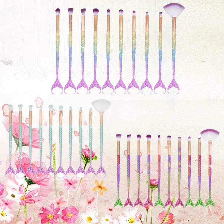 メイクブラシセット 10本セット レディース | PlusNao | 詳細画像2 