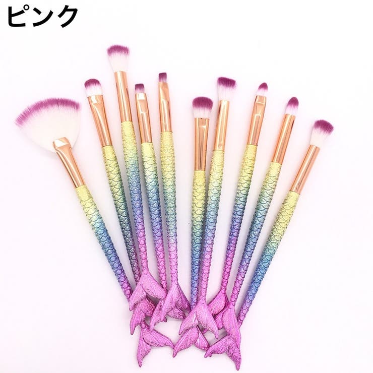 メイクブラシセット 10本セット レディース | PlusNao | 詳細画像8 