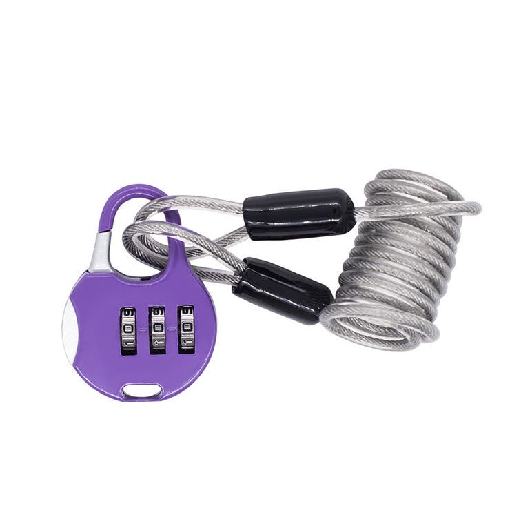 ワイヤーロック ダイヤルロック ナンバー式 | PlusNao | 詳細画像11 