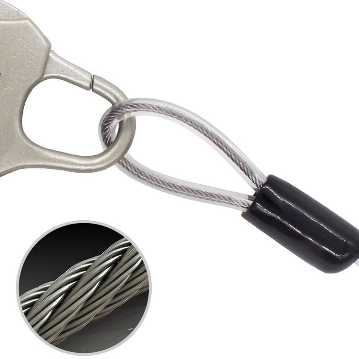 ワイヤーロック ダイヤルロック ナンバー式 | PlusNao | 詳細画像15 