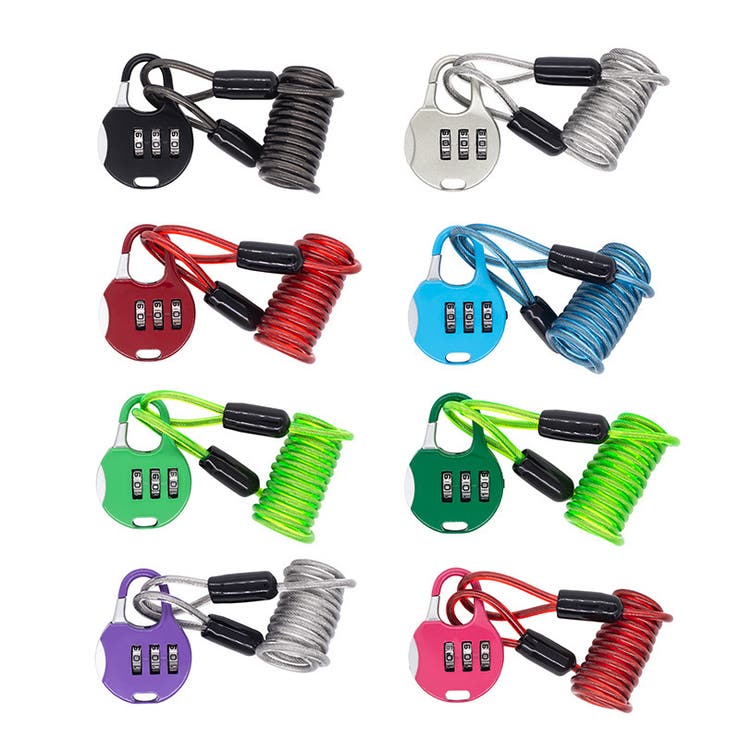 ワイヤーロック ダイヤルロック ナンバー式 | PlusNao | 詳細画像6 