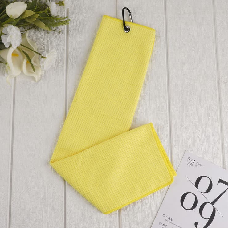 フック付きタオル ゴルフ用品 カラビナ付き | PlusNao | 詳細画像13 