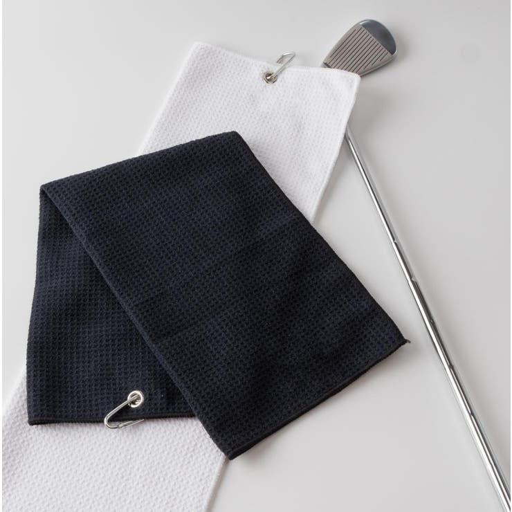 フック付きタオル ゴルフ用品 カラビナ付き | PlusNao | 詳細画像6 