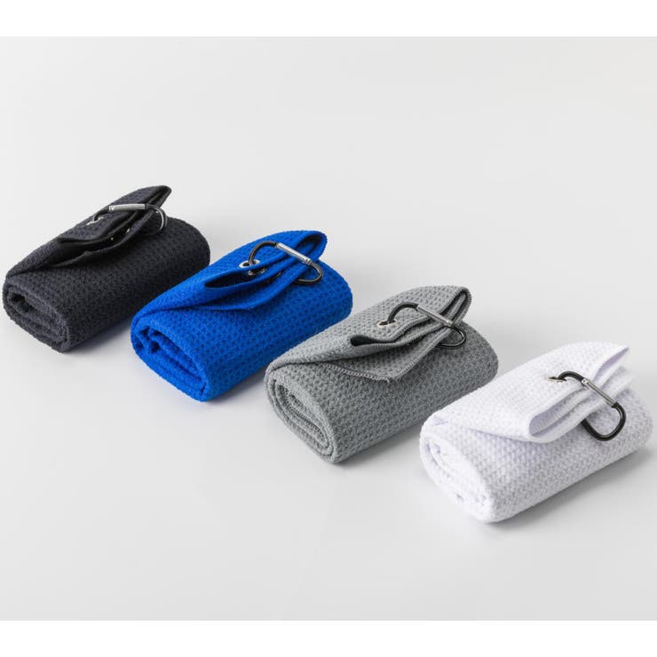 フック付きタオル ゴルフ用品 カラビナ付き | PlusNao | 詳細画像8 