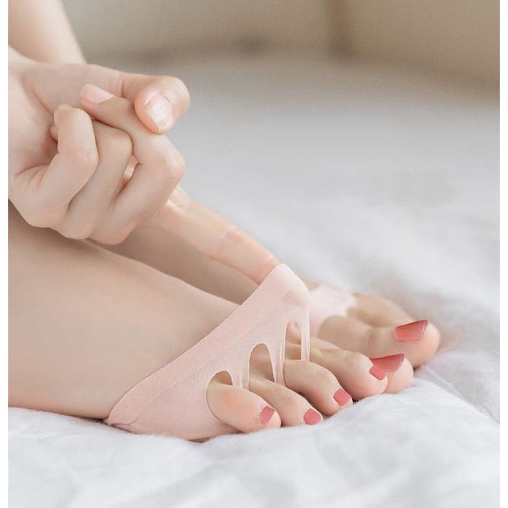 5本指ハーフソックス レディース フットカバー | PlusNao | 詳細画像10 