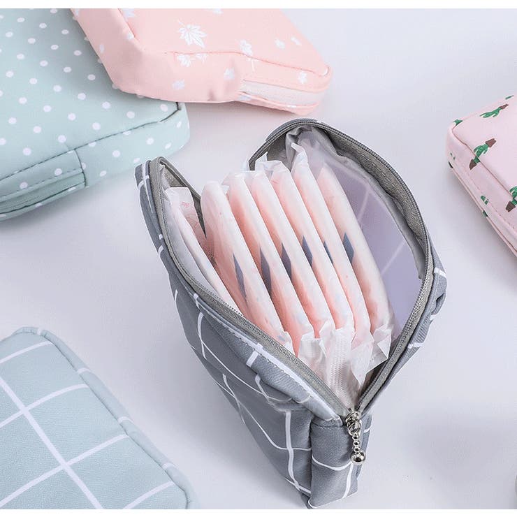 ナプキン用ポーチ サニタリーポーチ 化粧ポーチ | PlusNao | 詳細画像3 