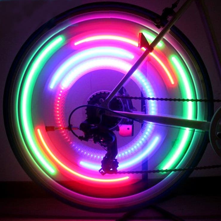 自転車用ライト スポークライト ホイールライト | PlusNao | 詳細画像4 