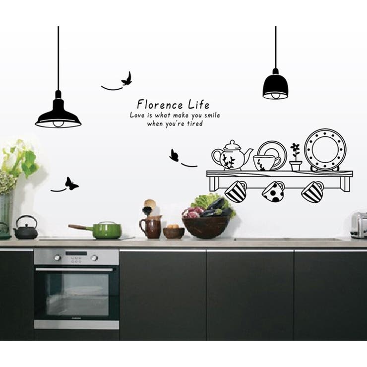 ウォールステッカー 壁紙シール キッチン 品番 Fq Plusnao プラスナオ のレディースファッション通販 Shoplist ショップリスト