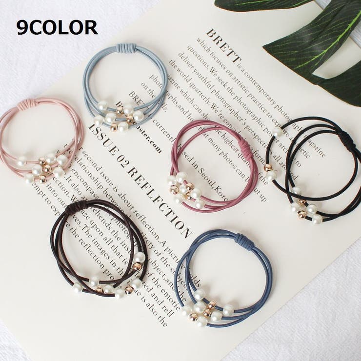 ヘアゴム 髪留め 3連 | PlusNao | 詳細画像1 