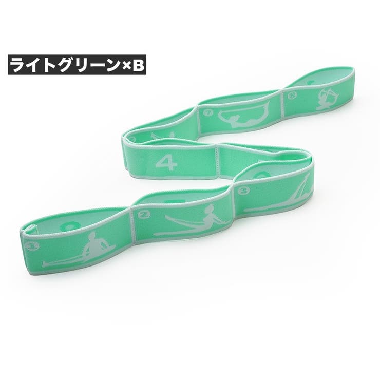 エクササイズバンド ストレッチストラップ トレーニングチューブ | PlusNao | 詳細画像18 