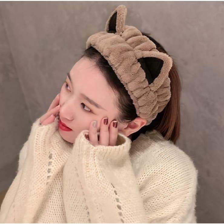 ヘアバンド ヘアターバン 洗面用 | PlusNao | 詳細画像3 