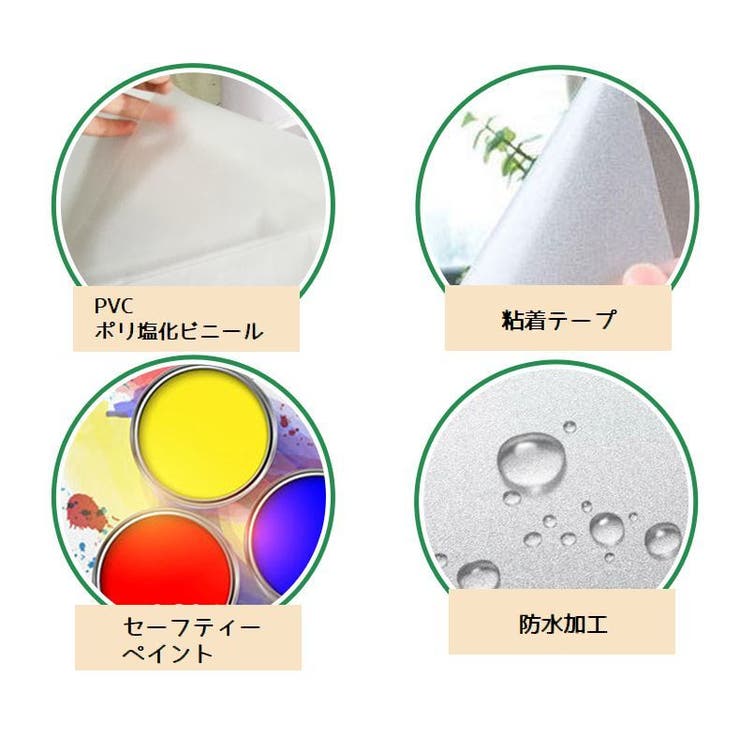 ウォールステッカー 壁装飾 ステッカー | PlusNao | 詳細画像6 