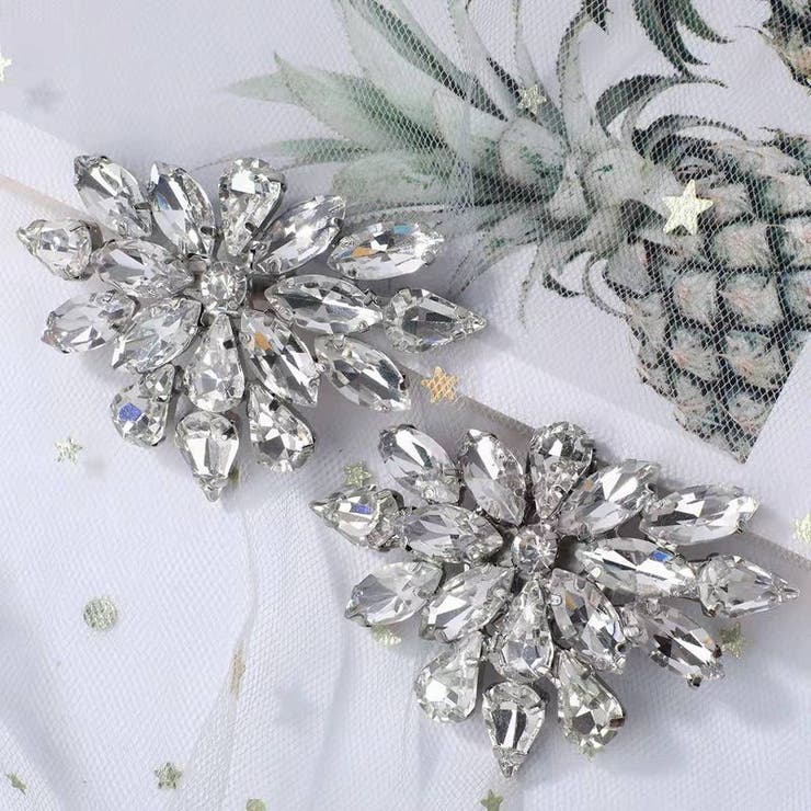 シューズクリップ 花型2個セット シューズアクセサリー | PlusNao | 詳細画像5 