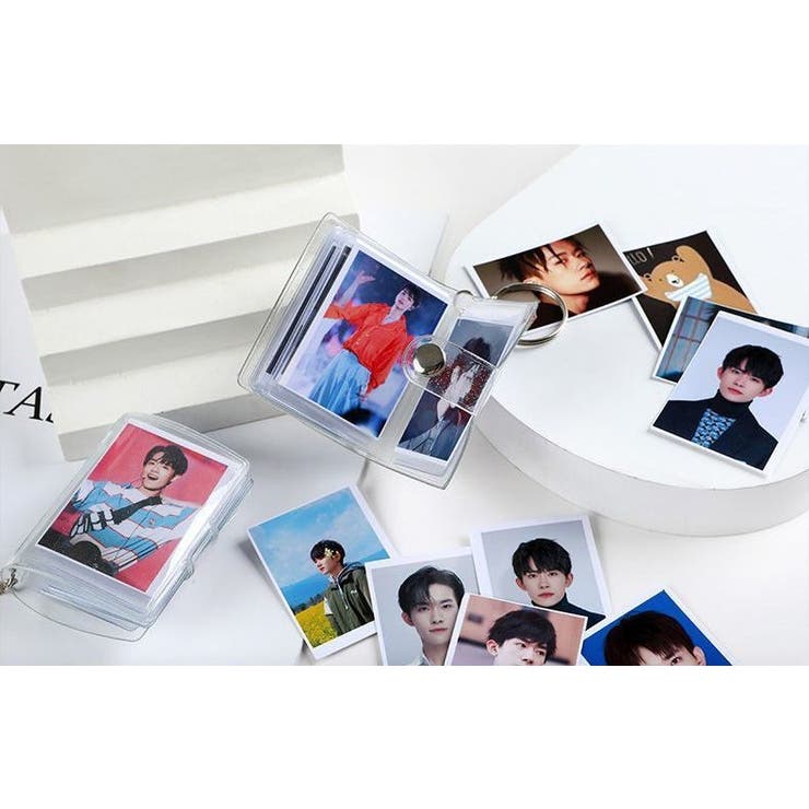 ミニフォトアルバム フォトキーホルダー 28枚収納 | PlusNao | 詳細画像2 