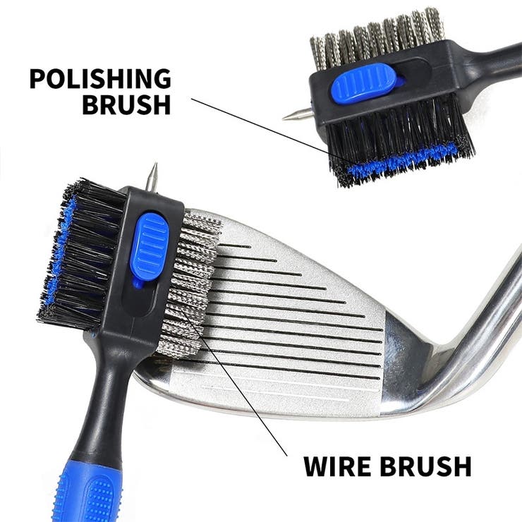 ゴルフクラブ用ブラシ ワイヤーブラシ 両面ブラシ | PlusNao | 詳細画像4 