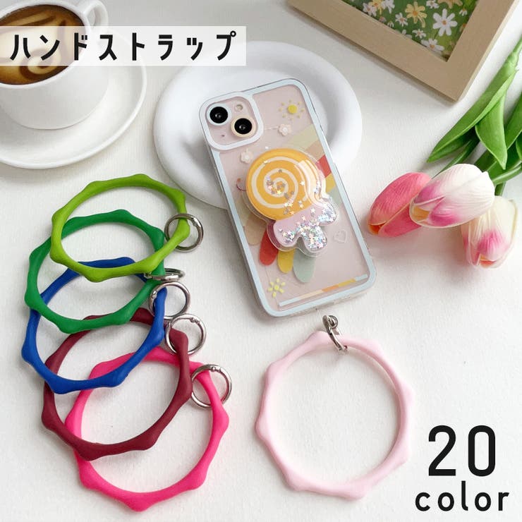 ハンドストラップ スマートフォン アクセサリー | PlusNao | 詳細画像1 