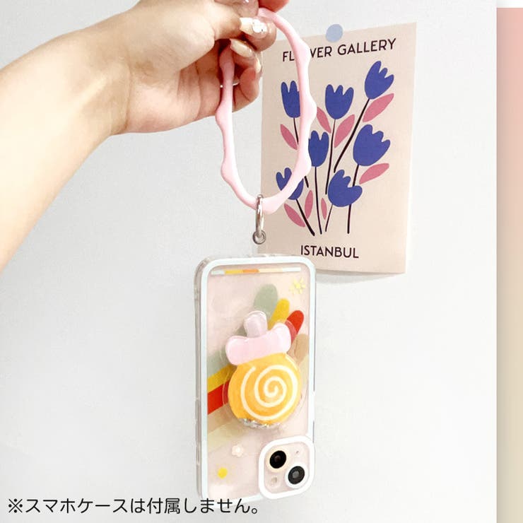 ハンドストラップ スマートフォン アクセサリー | PlusNao | 詳細画像3 