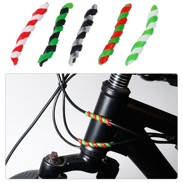 フレームプロテクター 同色2本セット 自転車 | PlusNao | 詳細画像3 