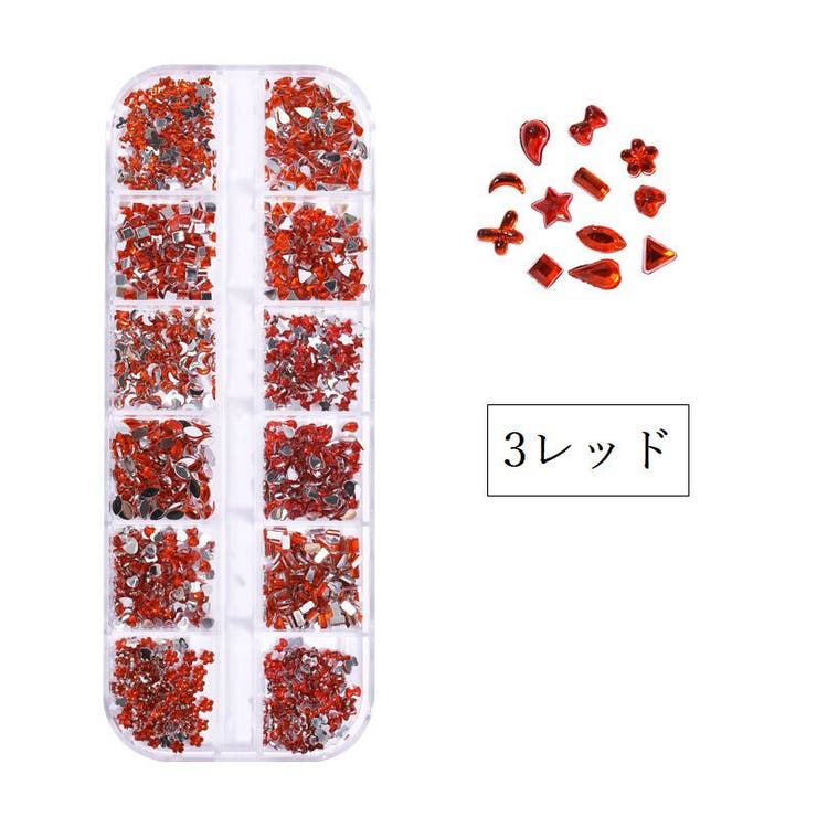 ネイルアートパーツ パーツセット 12種類 | PlusNao | 詳細画像4 