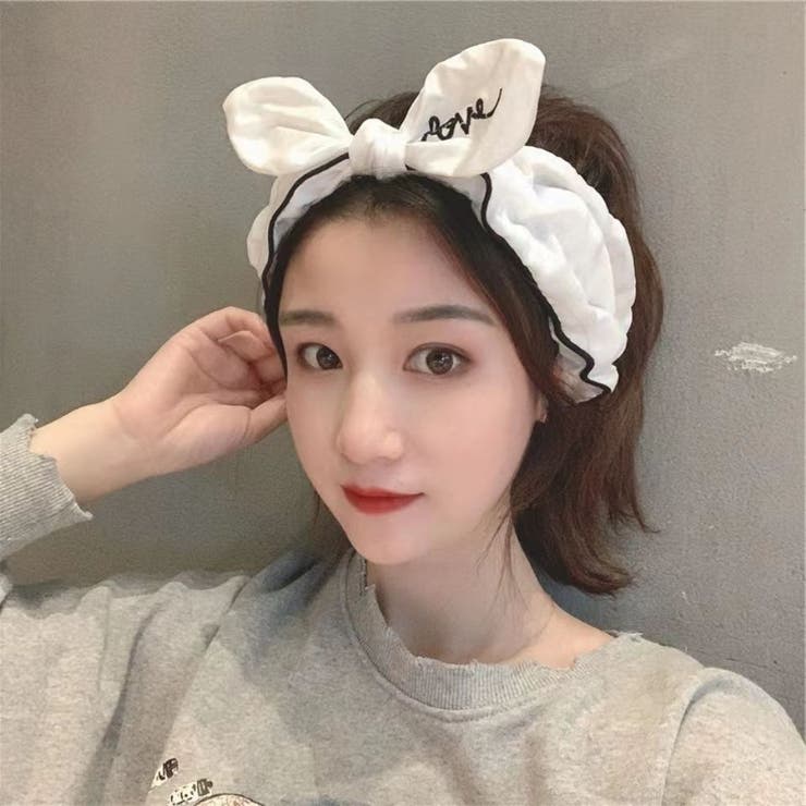 洗顔用ヘアバンド ヘッドバンド レディース | PlusNao | 詳細画像2 