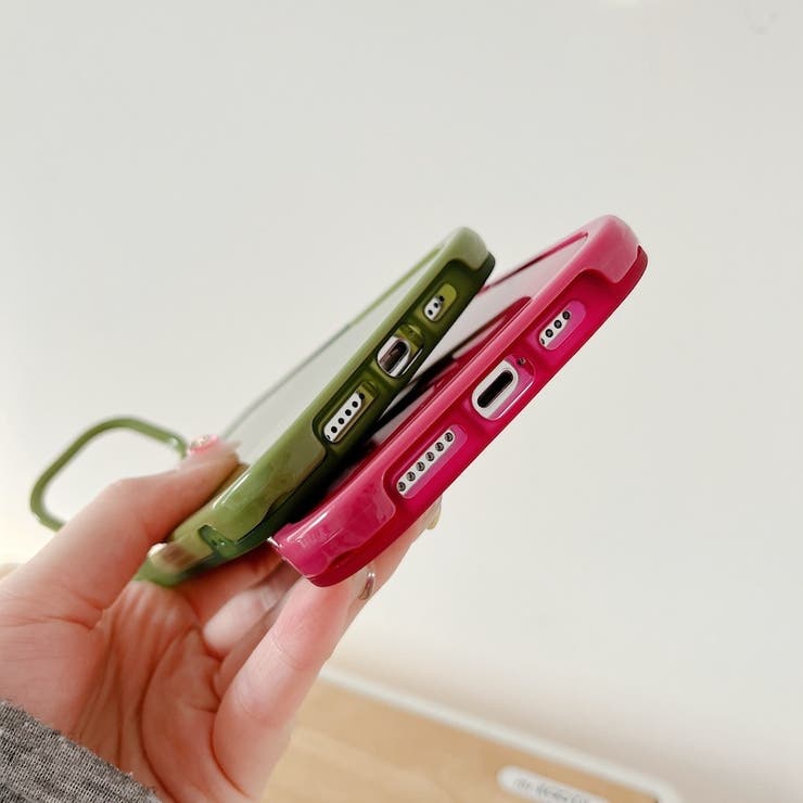 iPhoneケース スタンド機能付き 半透明 | PlusNao | 詳細画像16 