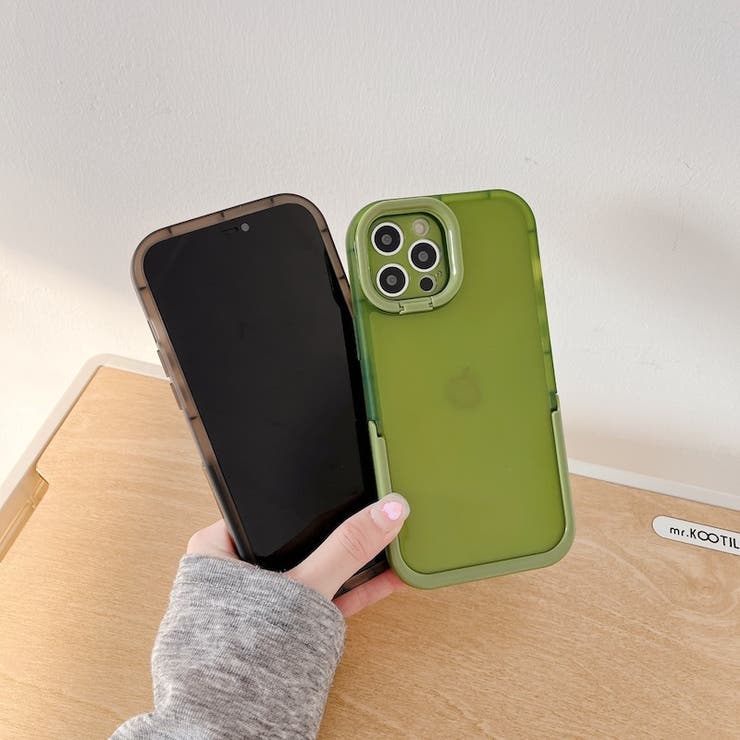 iPhoneケース スタンド機能付き 半透明 | PlusNao | 詳細画像6 
