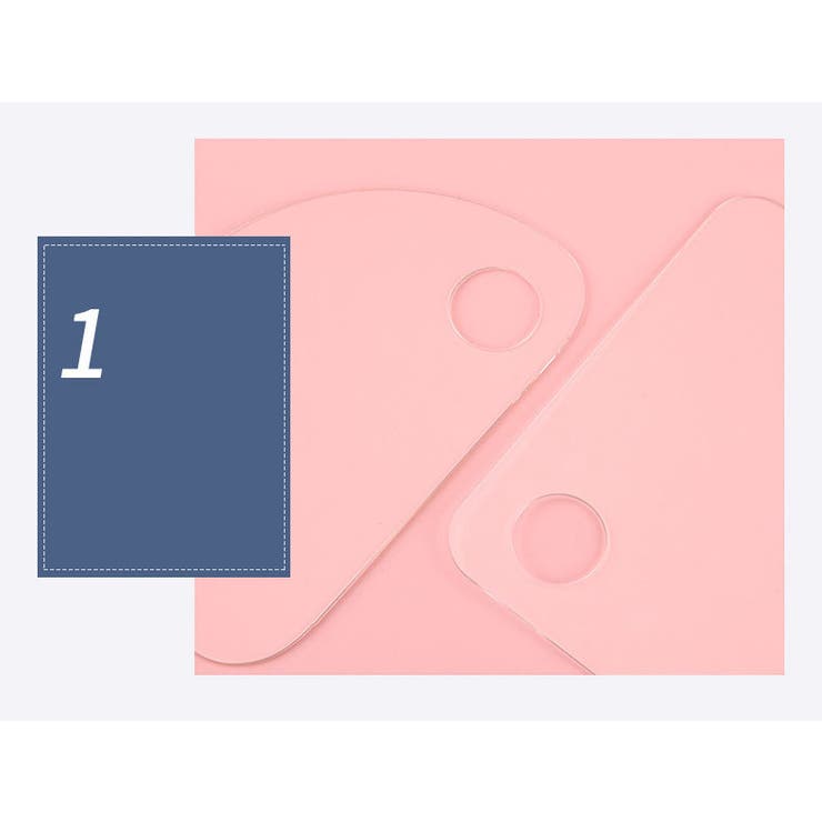 アクリルクリアパレット スパチュラ付き ネイル用品 | PlusNao | 詳細画像5 