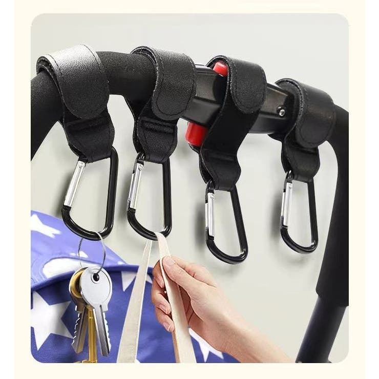 ベビーカー用フック 手荷物ホルダー 単品 | PlusNao | 詳細画像3 