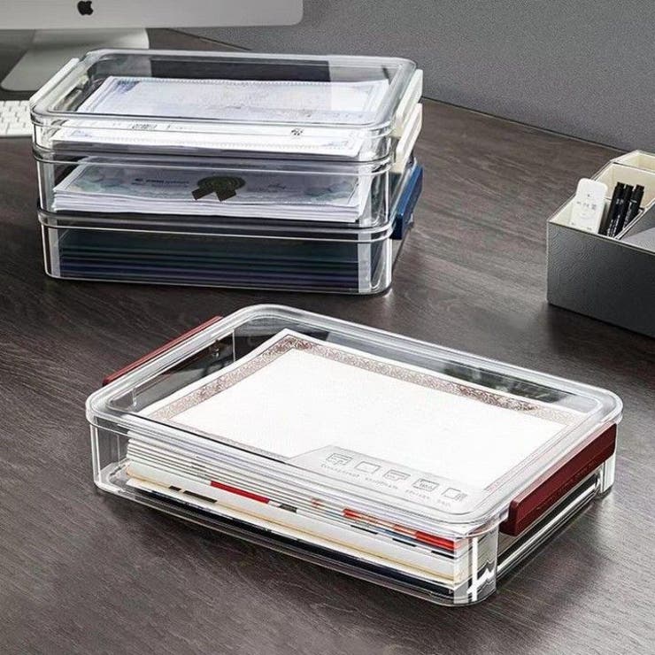 書類収納ボックス 机上収納 整理用品 | PlusNao | 詳細画像6 